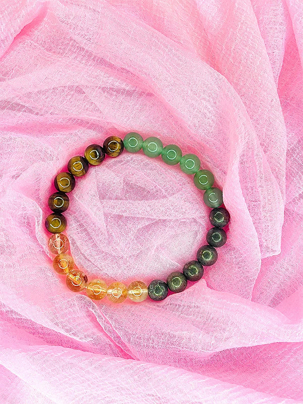 Authentic Money Magnet Bracelet + FREE 7 Chakras Lava Bracelet